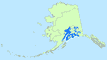 Map Displaying AWC for the Southcentral Region