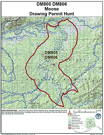 Map of DM805