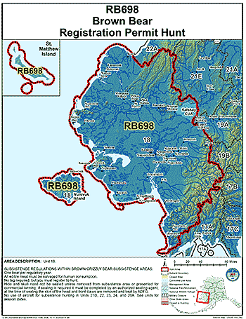 Map of RB698