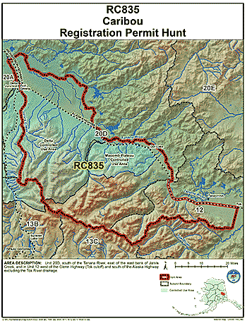 Map of RC835