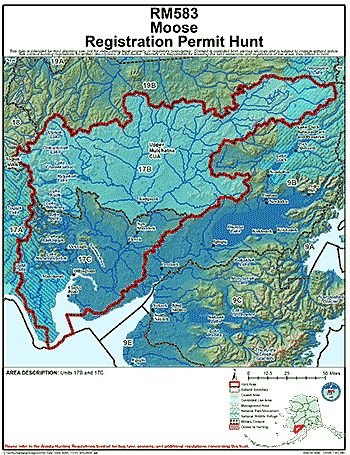 Map of RM583