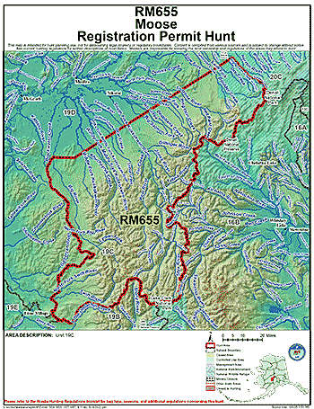 Map of RM655