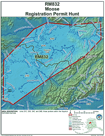 Map of RM832