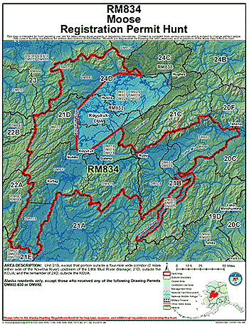 Map of RM834