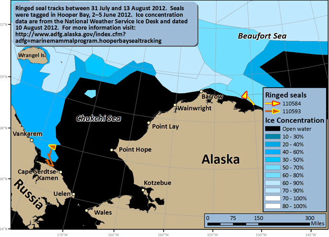 Requested Tracking Map