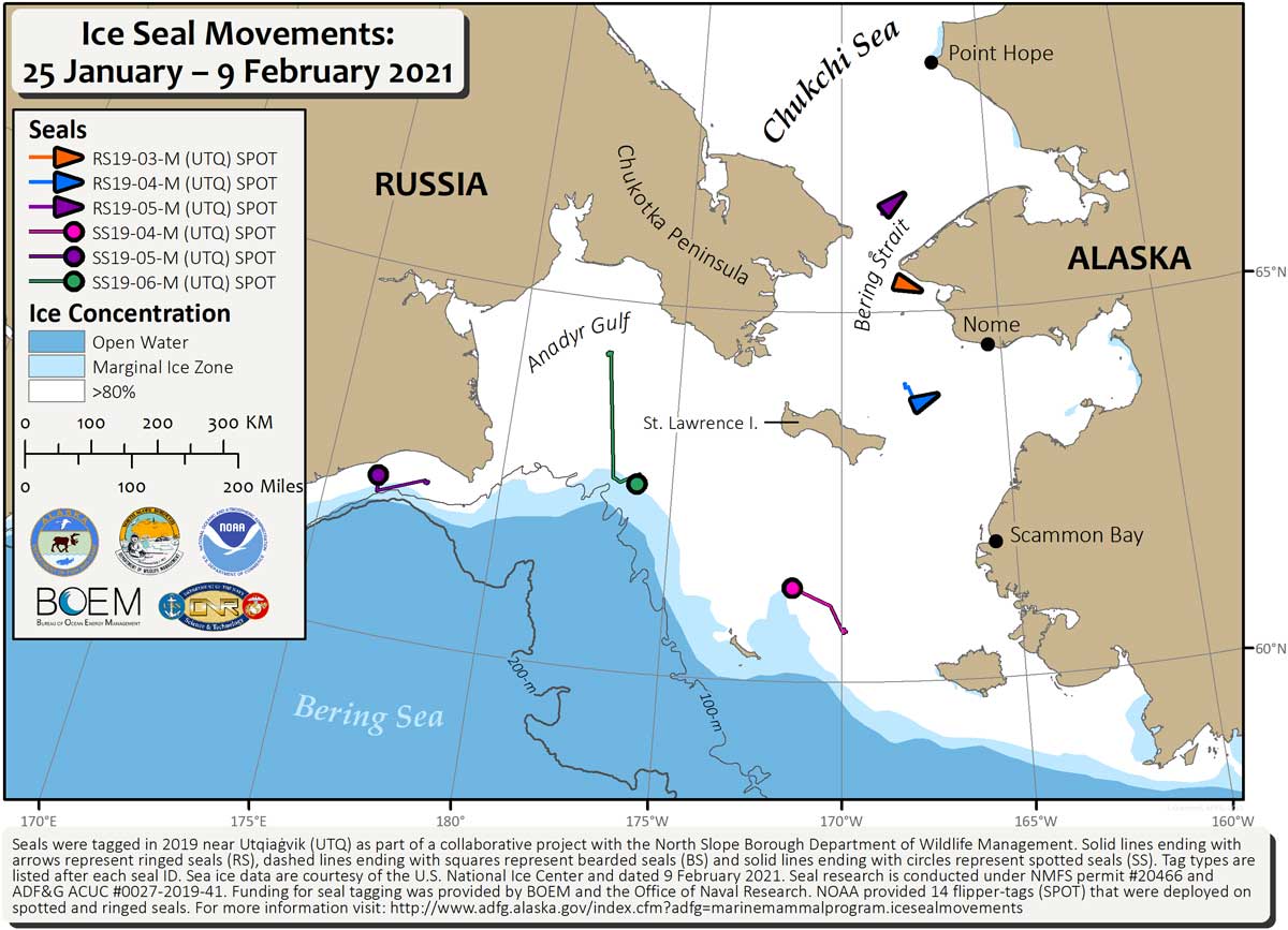 Requested Tracking Map