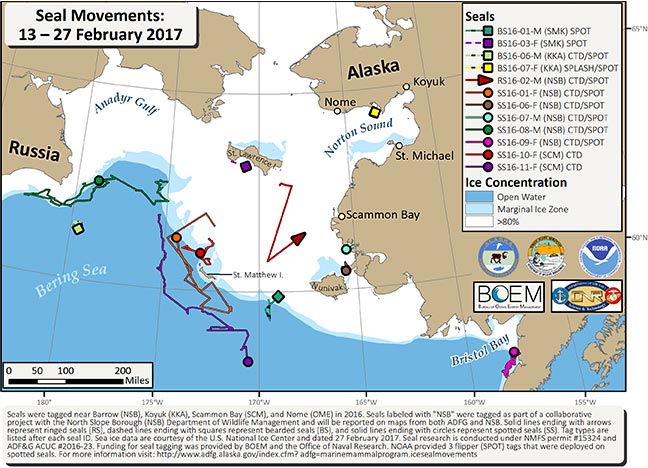 Requested Tracking Map