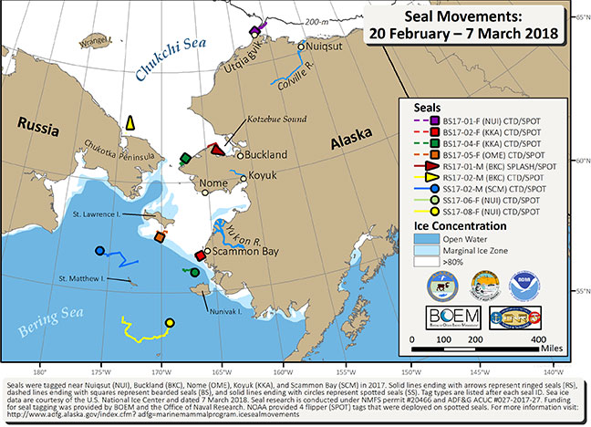 Requested Tracking Map