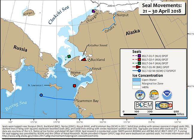 Requested Tracking Map