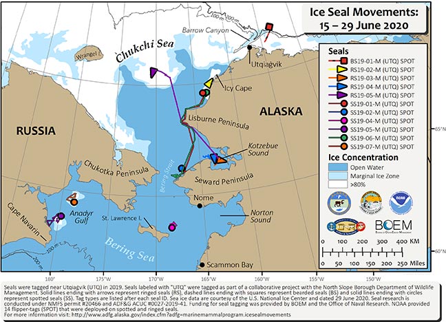 Requested Tracking Map