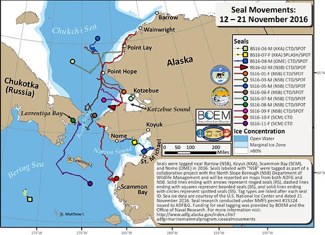 Requested Tracking Map