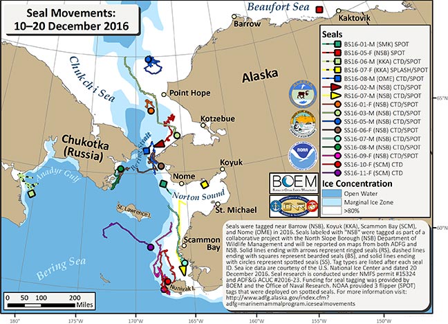 Requested Tracking Map